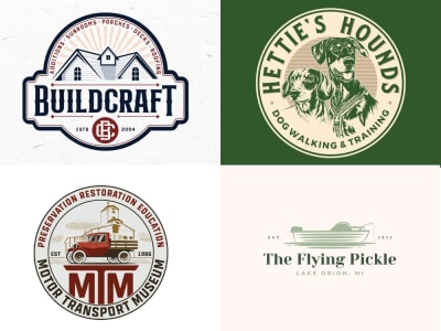 Premium Vintage/Retro Logo Design
