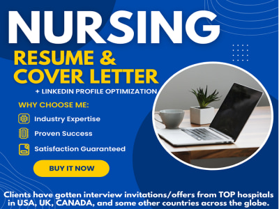 ATS-friendly Nursing Resume And Cover Letter Within 24 Hours