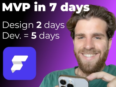 MVP in 7 days with no-code tool Flutter Flow | Upwork