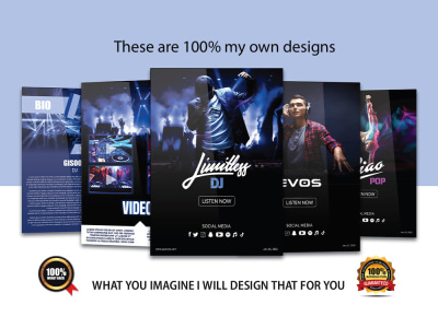 Professional-level EPKs, Electronic Press Kits, and Media Kits