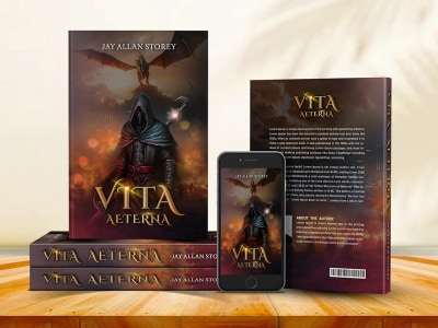 A book cover, ebook cover or kindle cover design