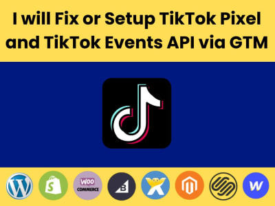Fix or Setup TikTok Pixel and TikTok Events API via Google Tag Manager