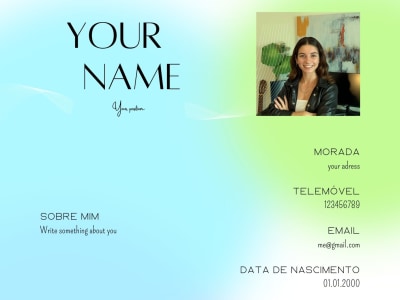 A fantastic Curriculum Vitae/ Resume Design