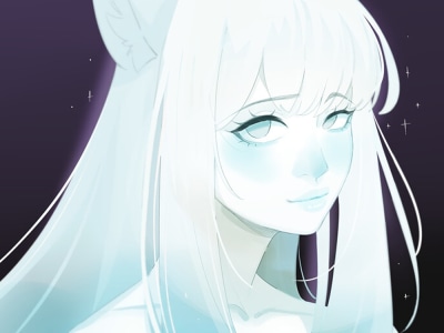 A character in Anime/Manga style