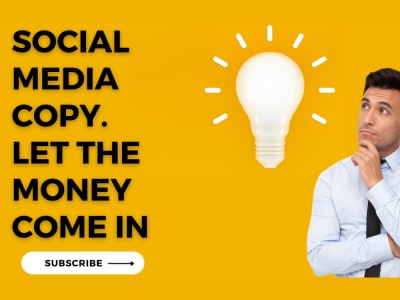 Write a persuasive copy for your social media