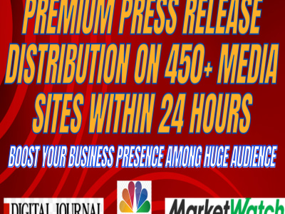 Seo optimized high quality press release and distribution