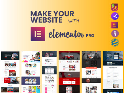 Make your WordPress website with Elementor Pro | Upwork