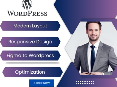 Creation and customization of a responsive wordpress website for you ...