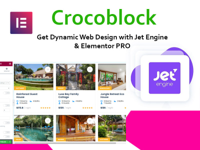 Elementor with Jet Engine Crocoblock Dynamic WordPress Project | Upwork