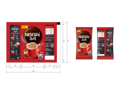 A packaging layout for your product