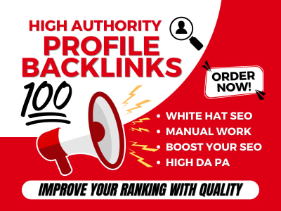SEO backlinks high quality dofollow high da authority link building service