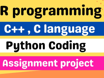 Cpp c Language r programming project | Upwork