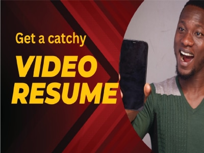 A video CV, resume or portfolio that showcases your skills and achievements