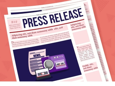 Craft impactful press releases and ensure broad distribution