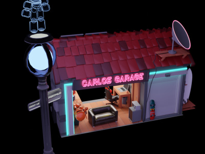 High-quality and professional low poly models for your 3D project