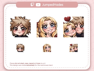 HQ static emotes/badges for your Streaming Channels!