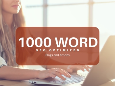 A captivating and compelling 1000-word SEO optimized blog for just $5 ...