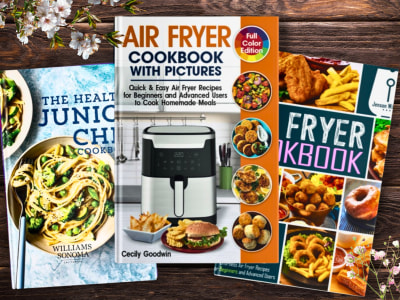 A fantastic, best-quality cookbook, recipe book cover design