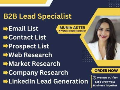 B2B Lead List: Get a Qualified Lead List to Unlock Business Growth!