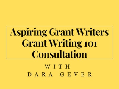 A Grant Writing 101 Session for Aspiring Grant Writers