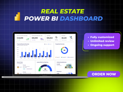 Real Estate Analytics Dashboard in Microsoft Power BI