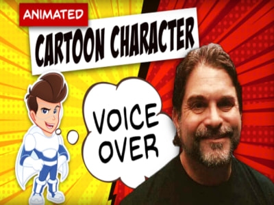 A voice actor for cartoon characters