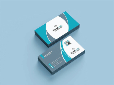 Business card design, modern business card