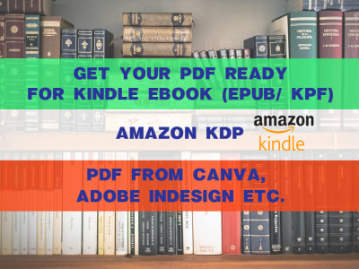 Convert PDF to EPUB and Amazon KPF