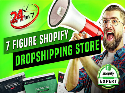 High Converting Shopify Dropshipping Store with Products and creatives