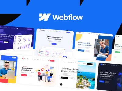 Modern Webflow Website Design and Development | Upwork