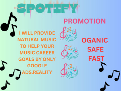 Organic Spotify Music Viral Promotion And Followers