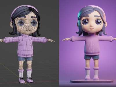 2D Coraline Character Illustration - Illustration Agent Website