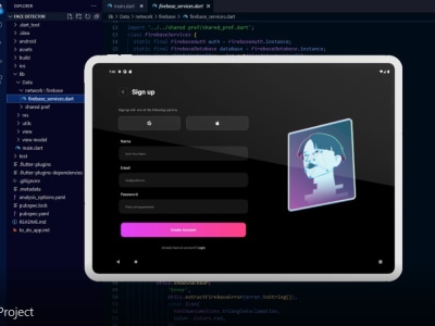 Image classification, face recognition computer vision ai app using ...