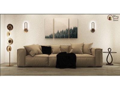 A fantastic deliver of the interior design of living room