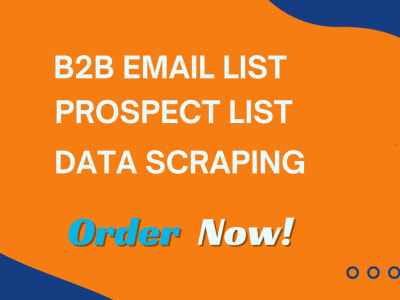 Prospect list, data mining, web research, internet research,data extraction