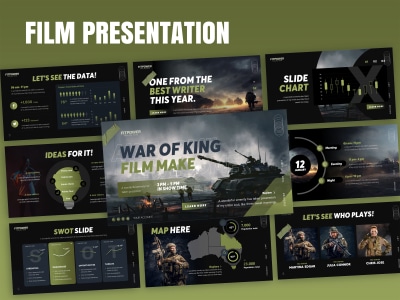 Design film and event pitch deck within 24 hours