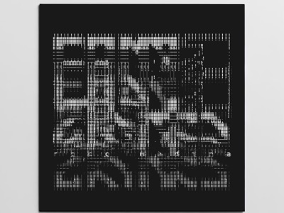 A custom album art cover design