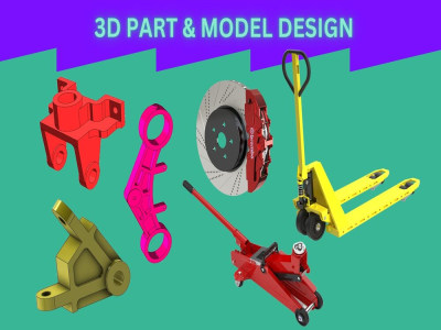 3D modeling, assembly and 2D drawings in solidworks | Upwork