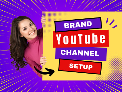 A brand YouTube channel set up with a logo & cover by a YouTube expert ...