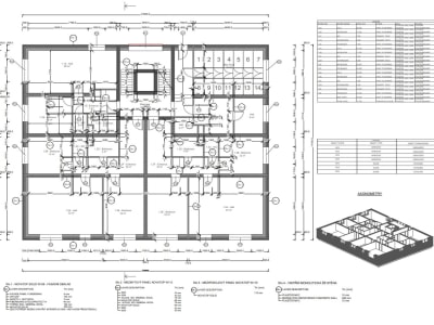 BIM-model project for architectural or structural design