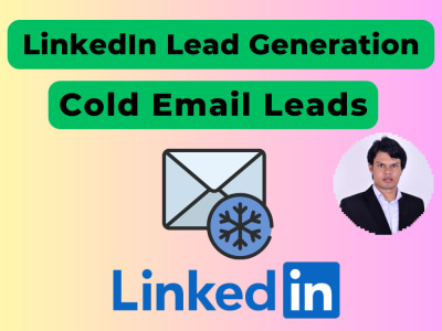 Targeted B2B LinkedIn lead generation and email list building