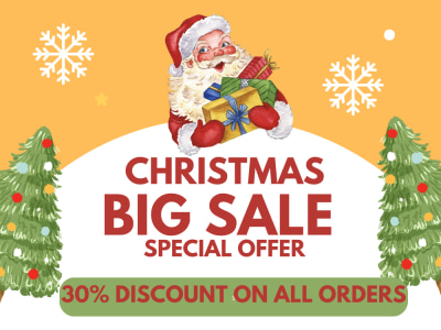 Black friday sales flyers, winter or christmas sales flyer, cyber monday VA