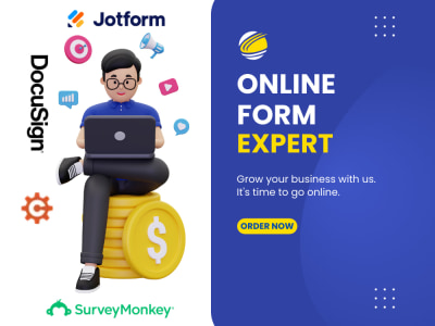 Jotform google form cognito survey monkey wufoo DocuSign pandadoc form