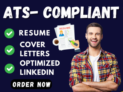 ATS-Optimized Resume, Cover Letter, and LinkedIn [24 hours] ATS Compliant