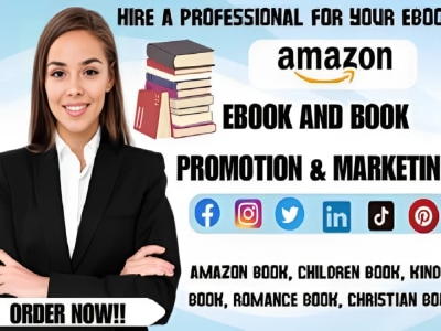 Amazon KDP ebook marketing book promotion be your Kindle ebook ghostwriter