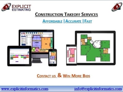 Flooring Takeoff using Planswift, RFMS (Measure), Callidus, Measure Square
