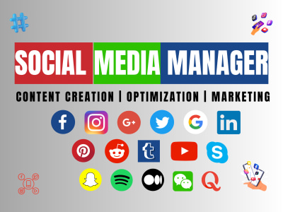 Social Media Manager, Strategist, Marketer, Designer, and Content Creator