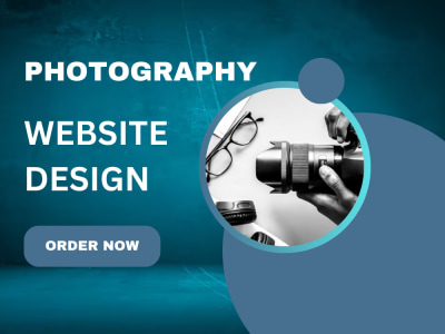 A Professional Photography/Videography Website Design or Redesign