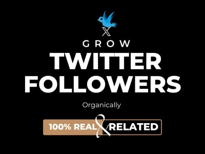 Twitter followers and organic engagements on tweets