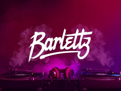 Modern music, radio, hip hop, dj, tv, and entertainment logo